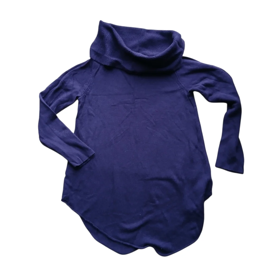 💜The Limited Women's Size Extra Small Deep Purple Turtleneck Dress